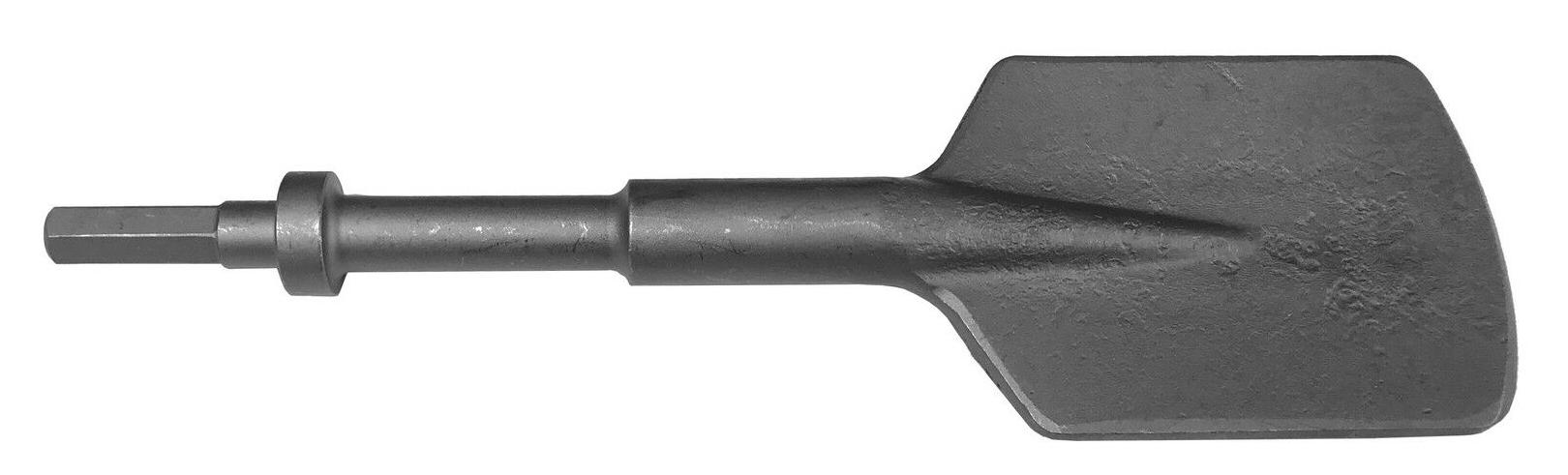 

580 Hex Shank Round Collar Clay Spade - 4-7 8-Inch Blade Champion Chisel