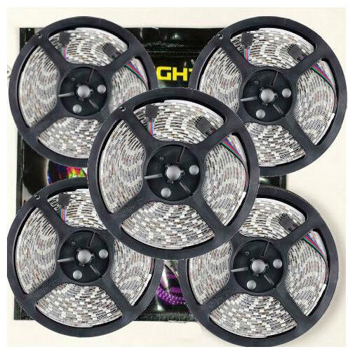 

5M 16 4ft 5050 3528 SMD 300Leds RGB Flexible LED String Fairy Light