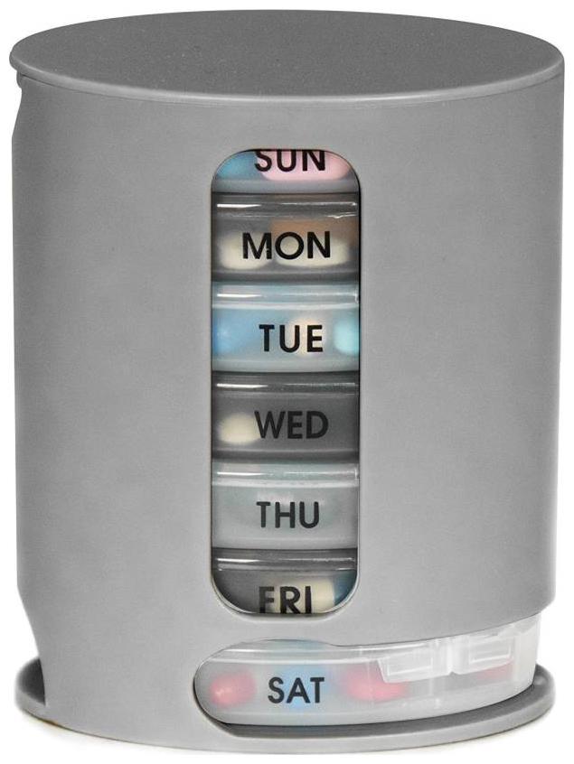 

7 Day Mini Medicine Pill Box Organiser (Pack of 1 ) by CHG