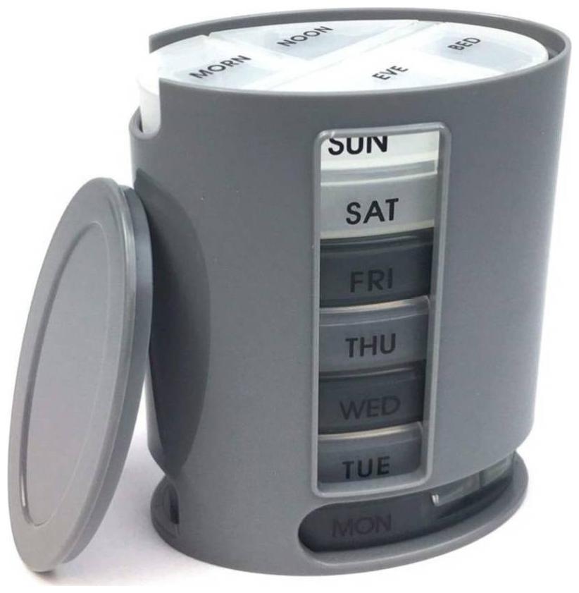 

7 Day Mini Medicine Pill Box Organiser (Pack of 1 ) by CHG