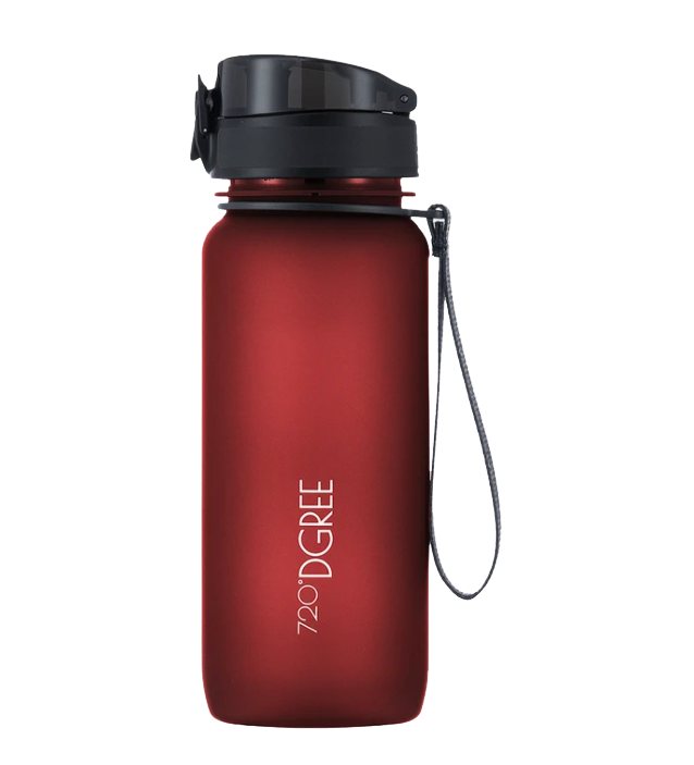 

720 DGREE Tritan Red Water Bottle ( 650 ml Set of 1 )