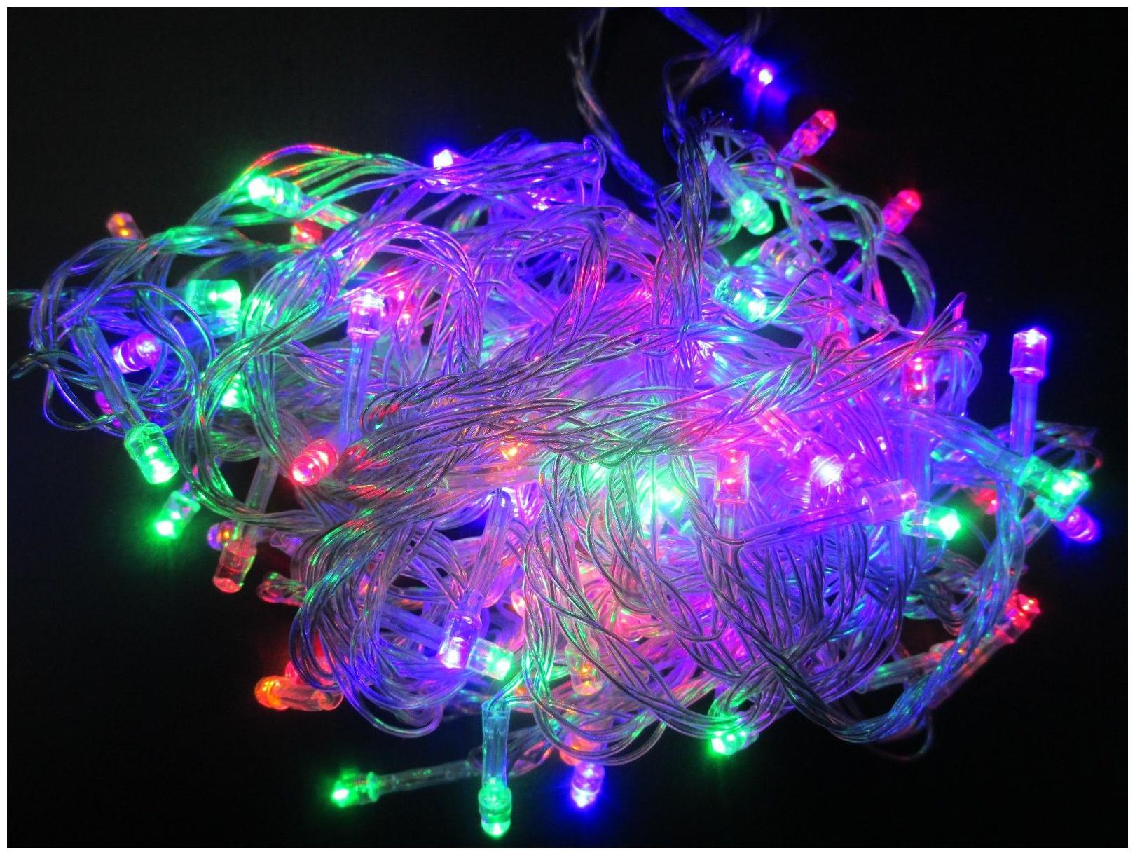 

8M 26LED Outdoor Led Light Room Fairy Light String Indoor for Garden Tree Home Decoration( R G B)