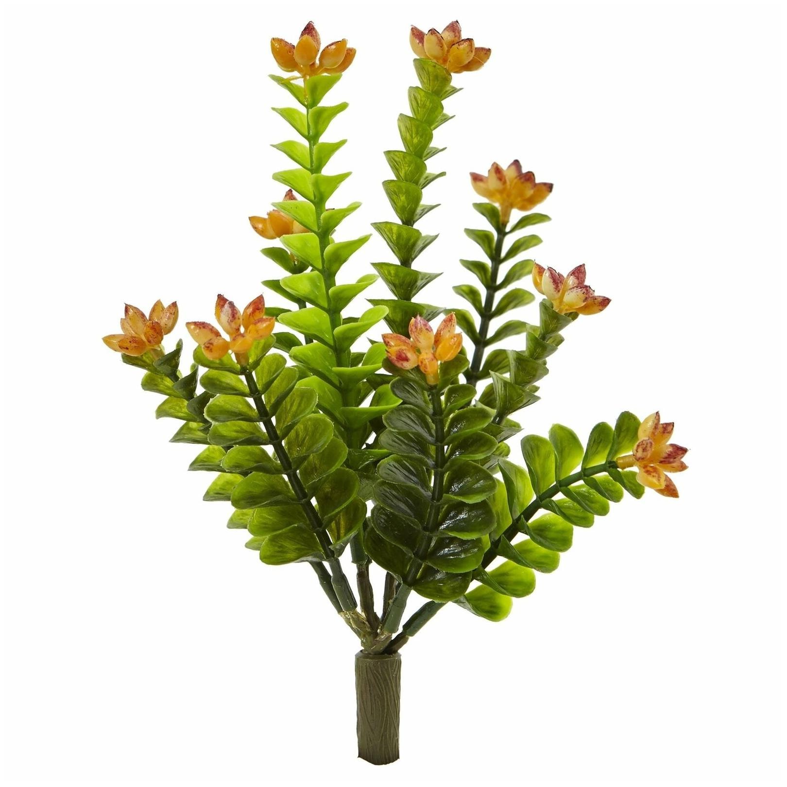 

9 Flowering Sedum Artificial Plant (Set of 6) - h9 in w h9 in w4 5 in