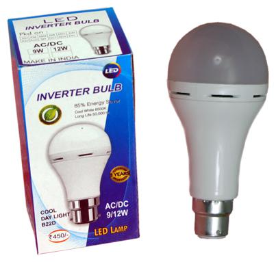 

9 WATT EMERGENCY RECHARGEABLE LED BULB