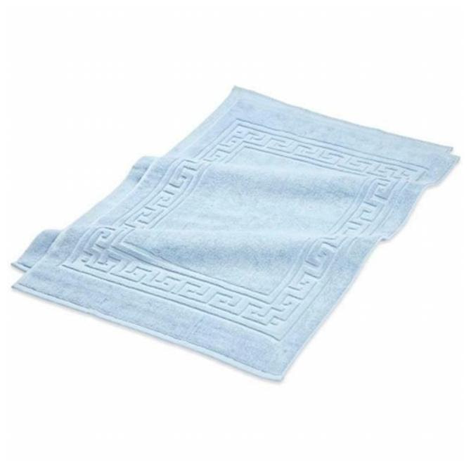 

900GSM 2-Piece Bath Mat Set Light Blue