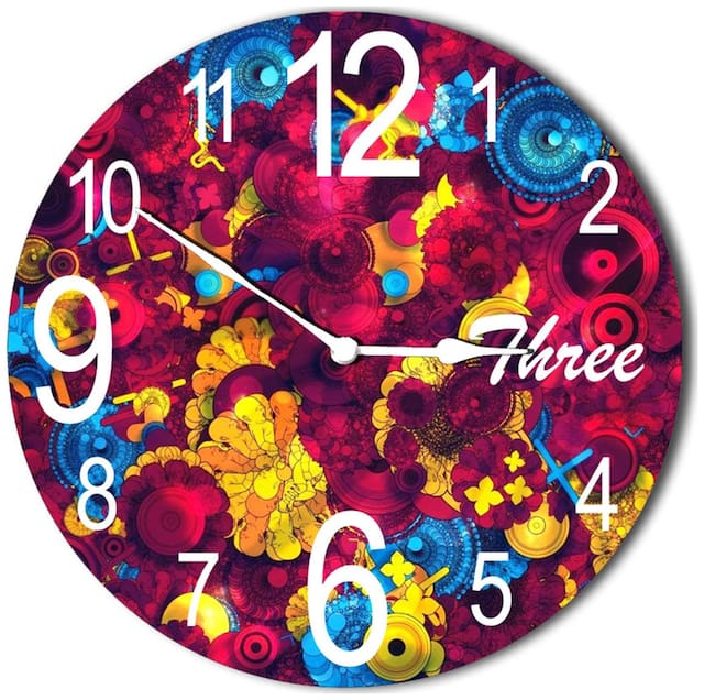 AALAPINO Wood Analog Wall clock ( Set of 1 )