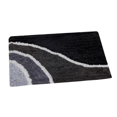 

AAZEEM Black And Grey Door Mat