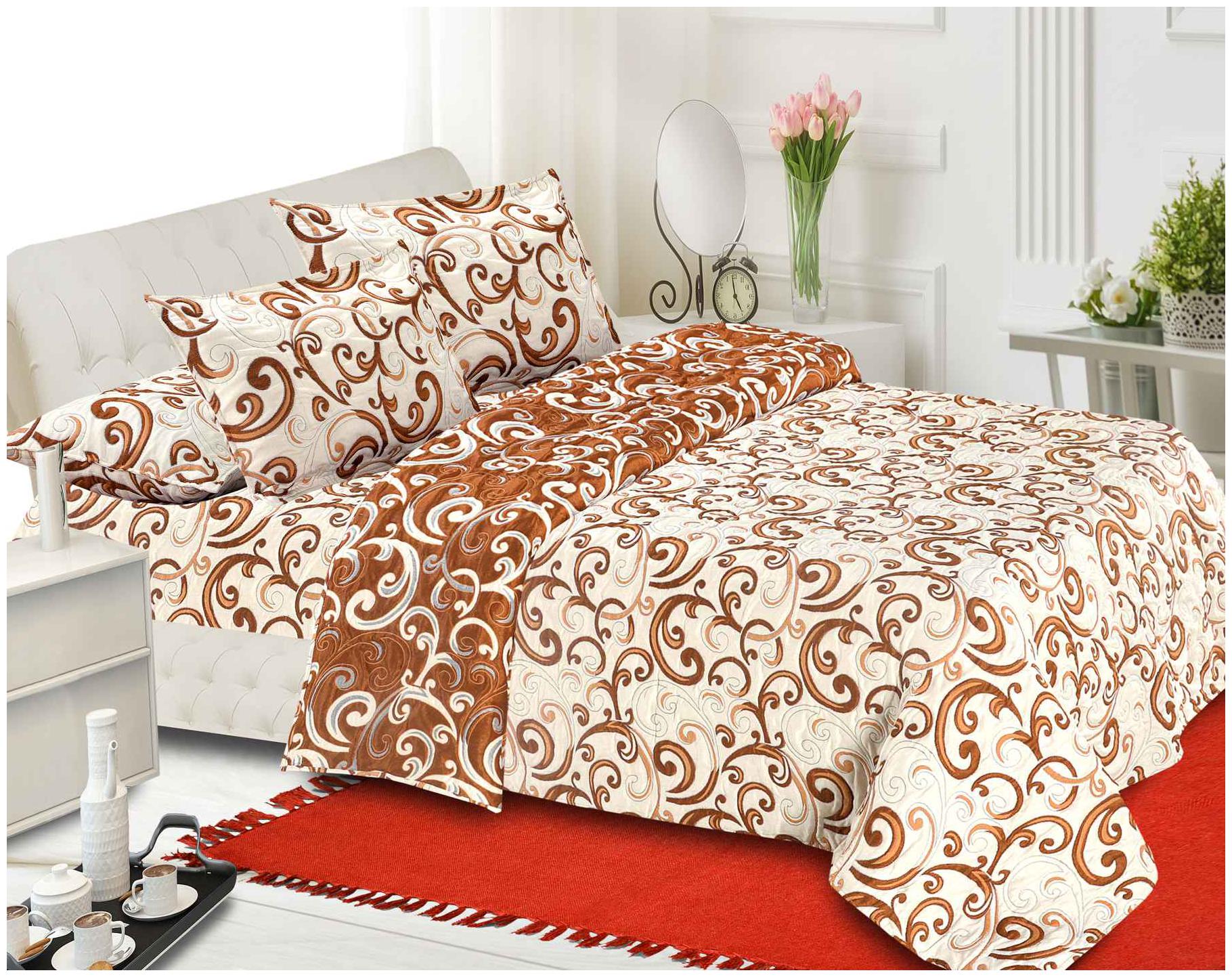 

Aazeem Cotton Abstract Double Size Bedsheet 110 TC ( 1 Bedsheet With 2 Pillow Covers Multi )