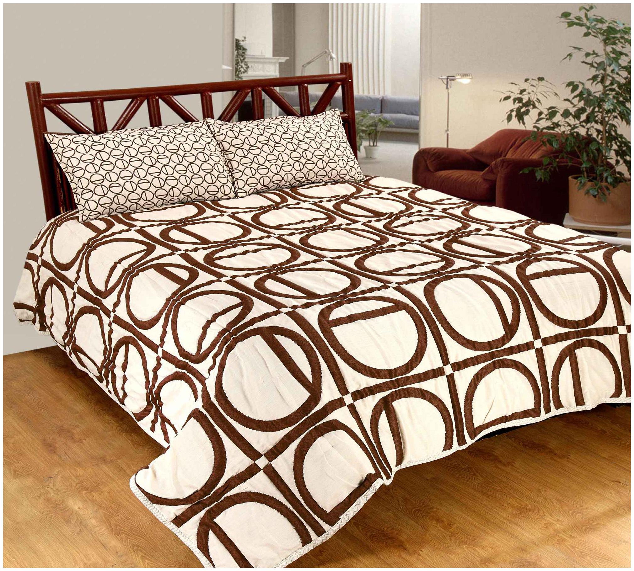 

Aazeem Cotton Abstract Double Size Bedsheet 110 TC ( 1 Bedsheet With 2 Pillow Covers Multi )