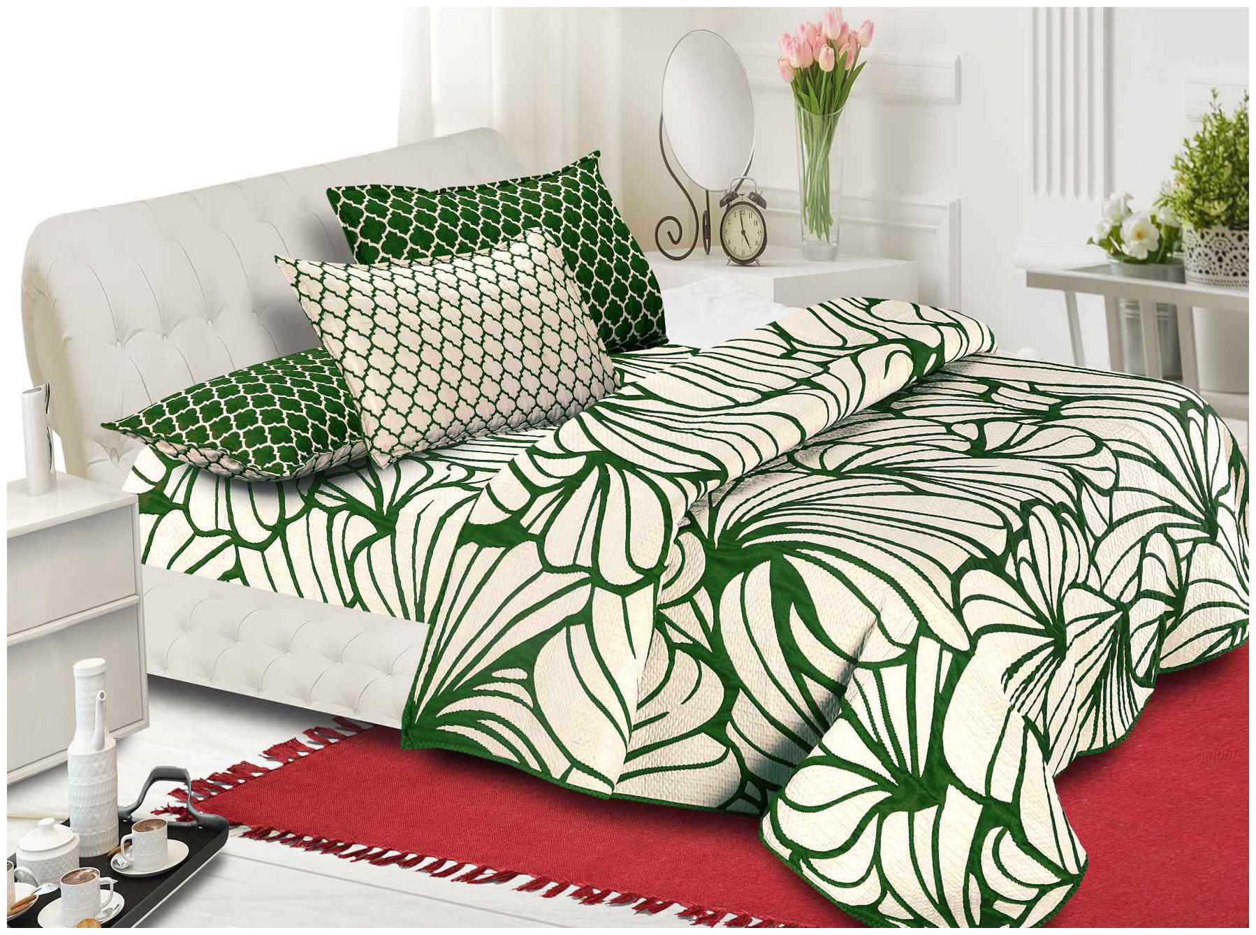 

Aazeem Cotton Abstract Double Size Bedsheet 110 TC ( 1 Bedsheet With 2 Pillow Covers Multi )