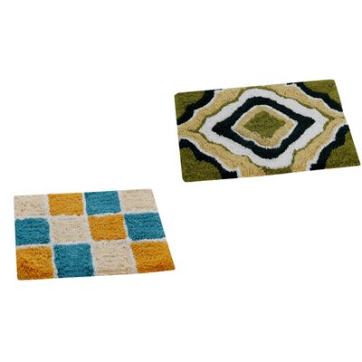 

Aazeem Multicolor Cotton Door Mat