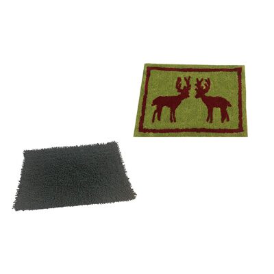

Aazeem Multicolor Cotton Door Mat