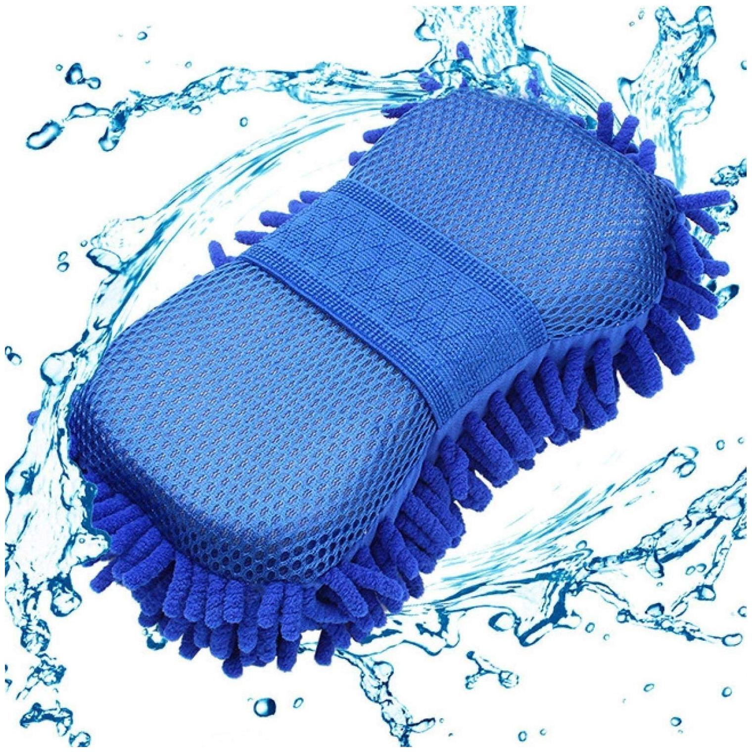 

Ab ware Multi-Purpose Washing Dusting Sponge Microfiber Hand Duster for Intense Cleaning Home Office Multi-Colored (Pack of 1)