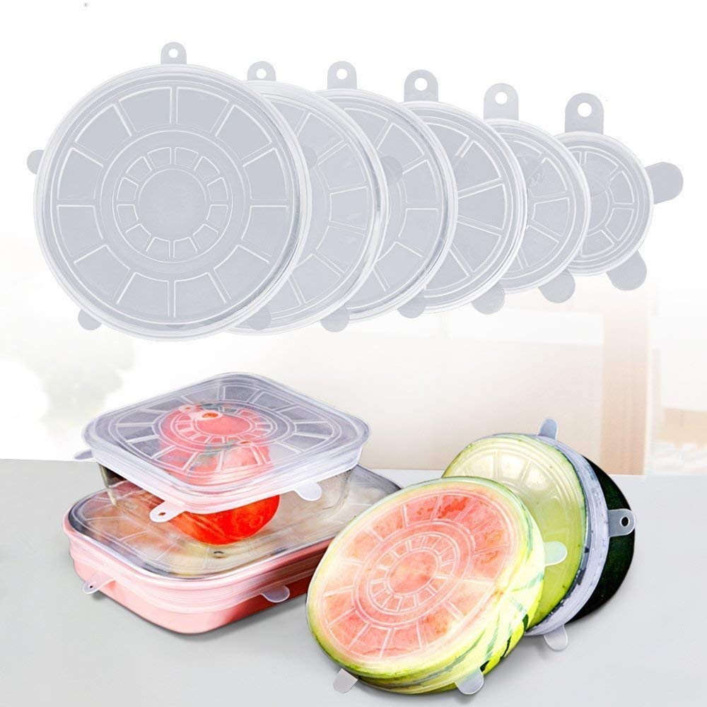 

Ablegate Silicone Lid Set- Assorted (Pack of 6)
