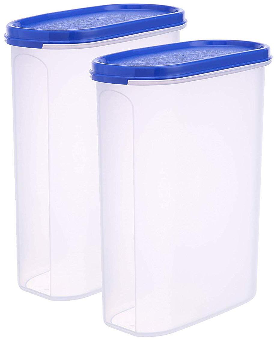 

Abode 4600 ml Blue Plastic Container Set - Set of 2