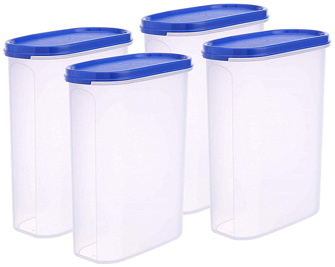 

Abode 9200 ml Blue Plastic Container Set - Set of 4