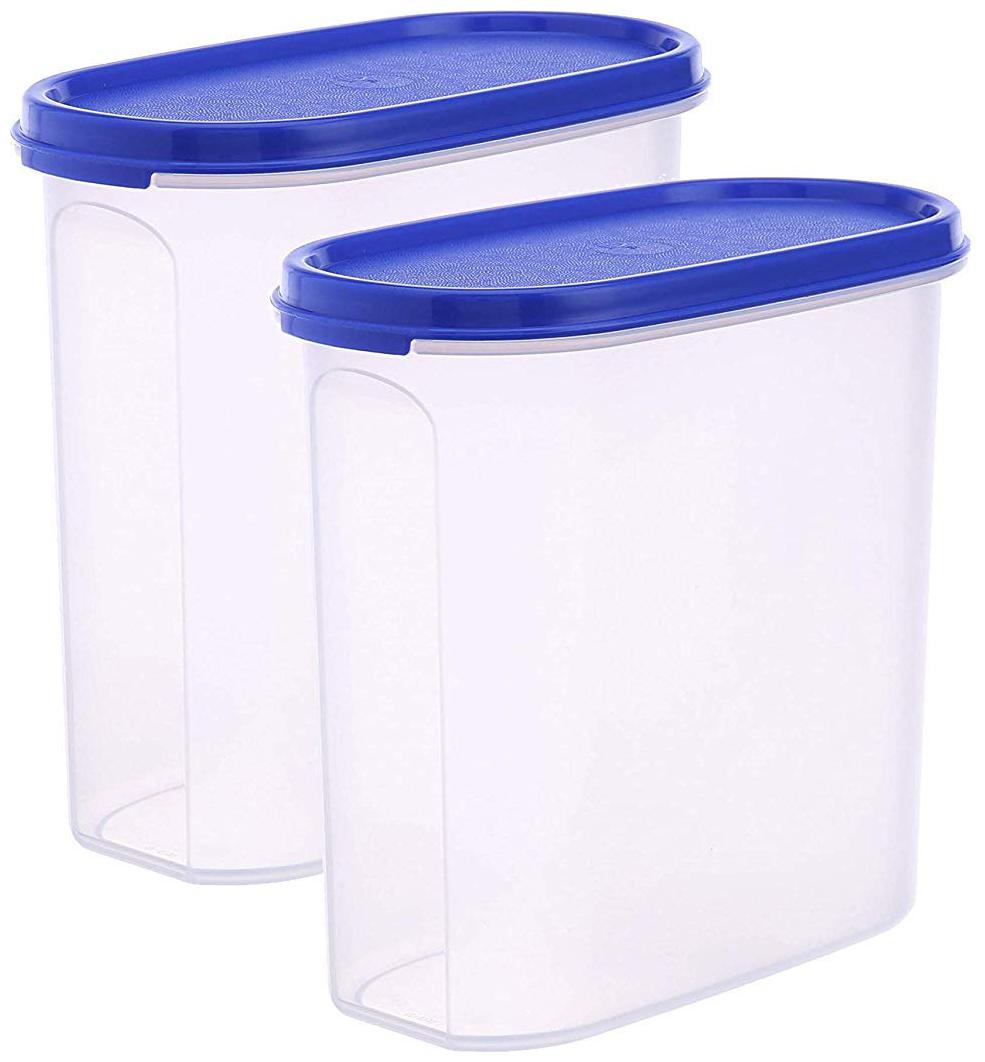

Abode 3400 ml Blue Plastic Container Set - Set of 2