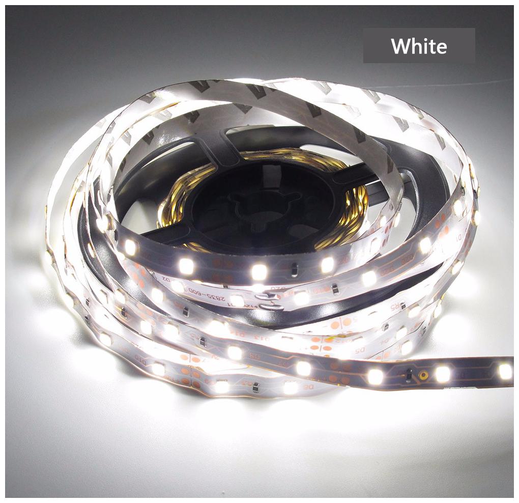 

AC220V LED Strip Flexible Light 60leds m Non Waterproof Led Light with Adapter White Color