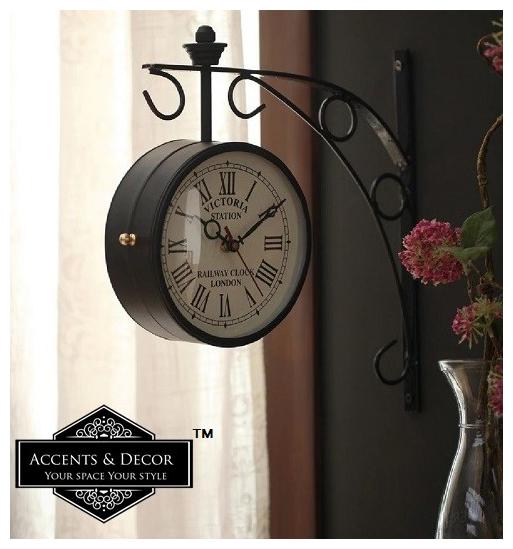 

Accents Decor Metal Analog Wall clock ( Set of 1 )
