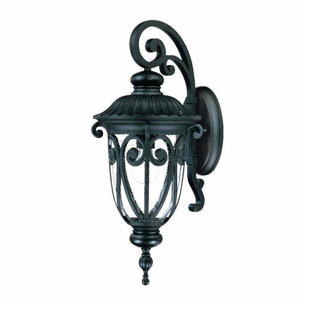 

Acclaim Lighting Naples Collection Wall-Mount 1-Light Black