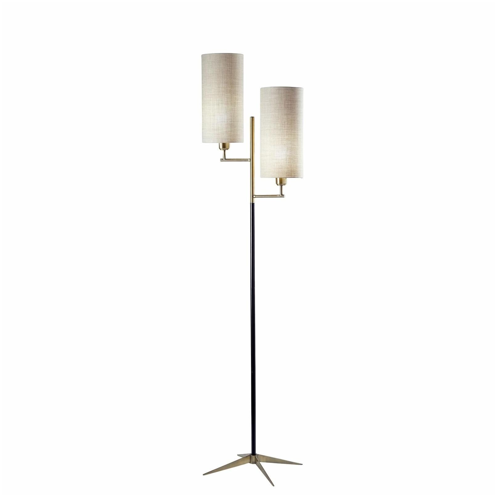 

Adesso Davis Floor Lamp Black