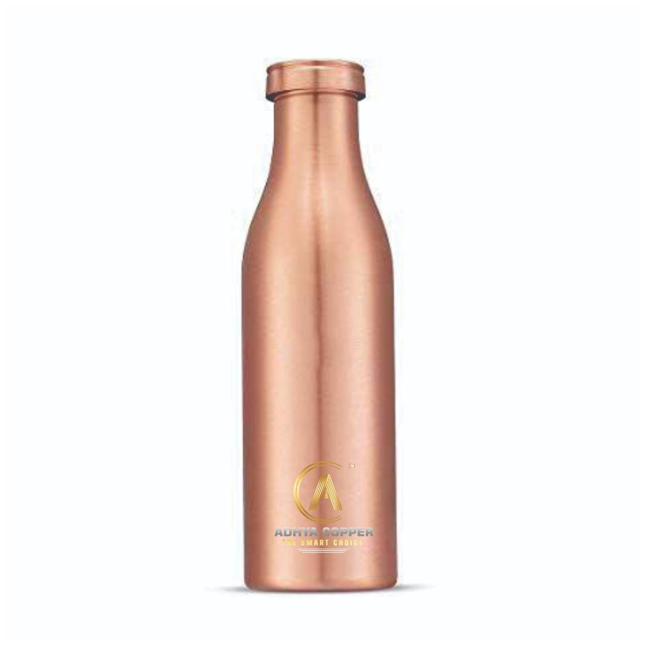 

ADHYA COPPER Copper Copper Water Bottle ( 1000 ml Set of 1 )