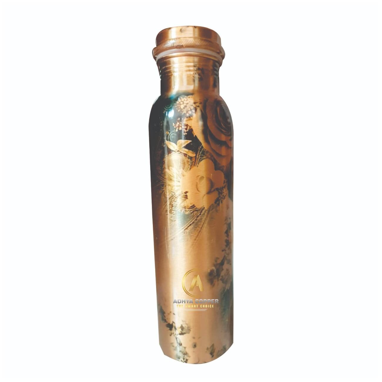 

ADHYA COPPER Copper Multi Water Bottle ( 1000 ml Set of 1 )