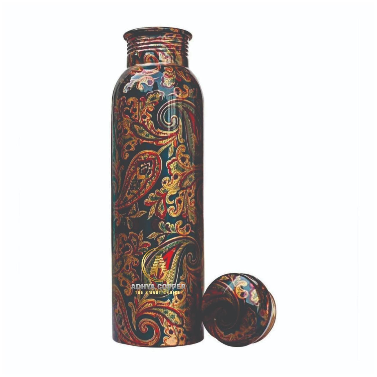 

ADHYA COPPER Copper Multi Water Bottle ( 750 ml Set of 1 )
