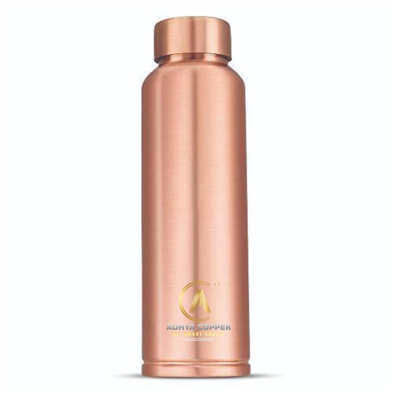 

ADHYA COPPER Copper Copper Water Bottle ( 1000 ml Set of 1 )