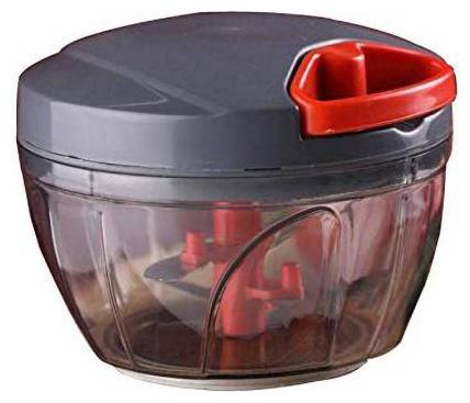

Advance mini handy chopper Black with light weight or 3 blade Pack of 1 Vegetable Fruit Chopper