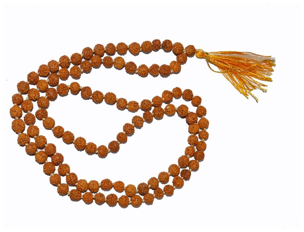 

Agarwal Rudraksha Natural 5 Face Rudraksha Mala