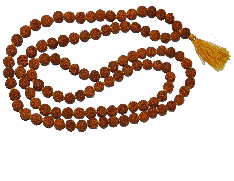 

Agarwal Rudraksha Natural 5 Face Rudraksha Mala