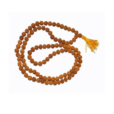 

Agarwal Rudraksha Natural 5 Face Rudraksha Mala 6-7mm