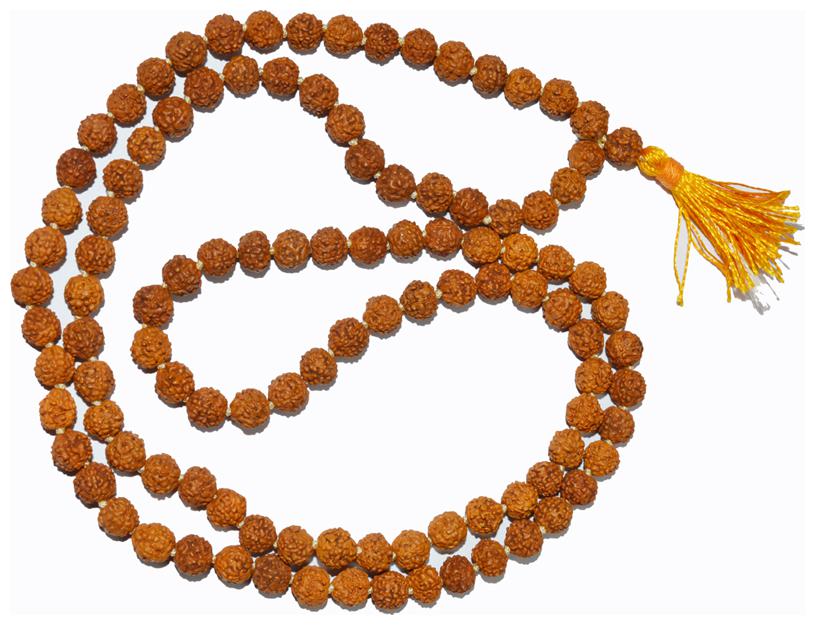 

Agarwal Rudraksha Natural 5 Face Rudraksha Mala