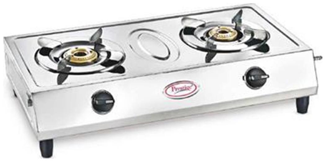 

Prestige Agni 2 Burner Regular Silver Gas Stove