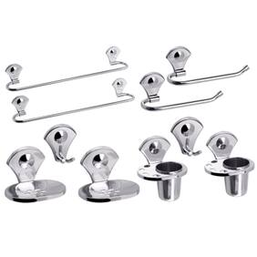 Bathroom Fixture Sets Bath Online At Best Price Aiken Stainless Steel Towel Rod Soap Dish Napkin Ring Robe Hook Tumbler