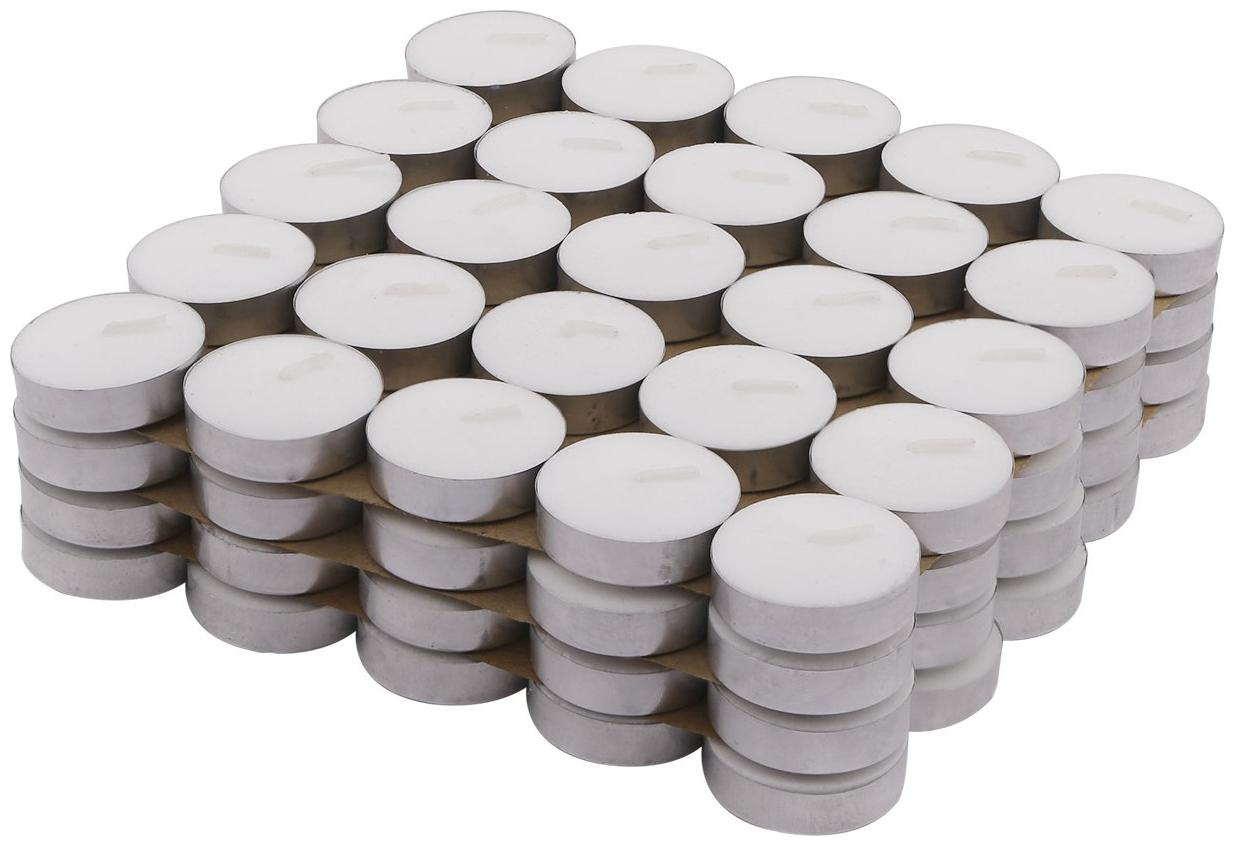

AIR-ROMA Paraffin wax White T-light