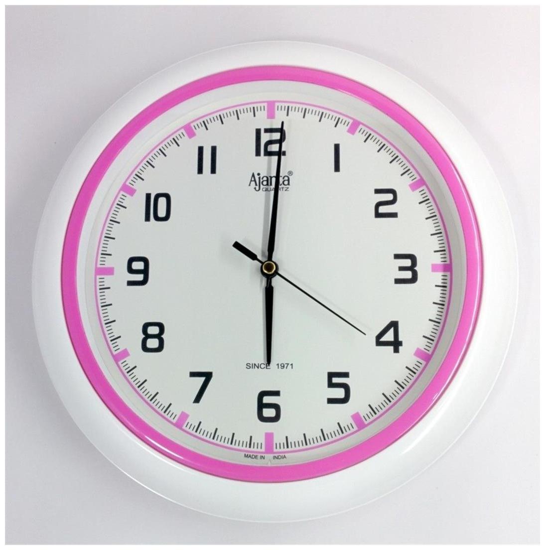 

Ajanta Plastic Analog Wall clock ( Set of 1 )