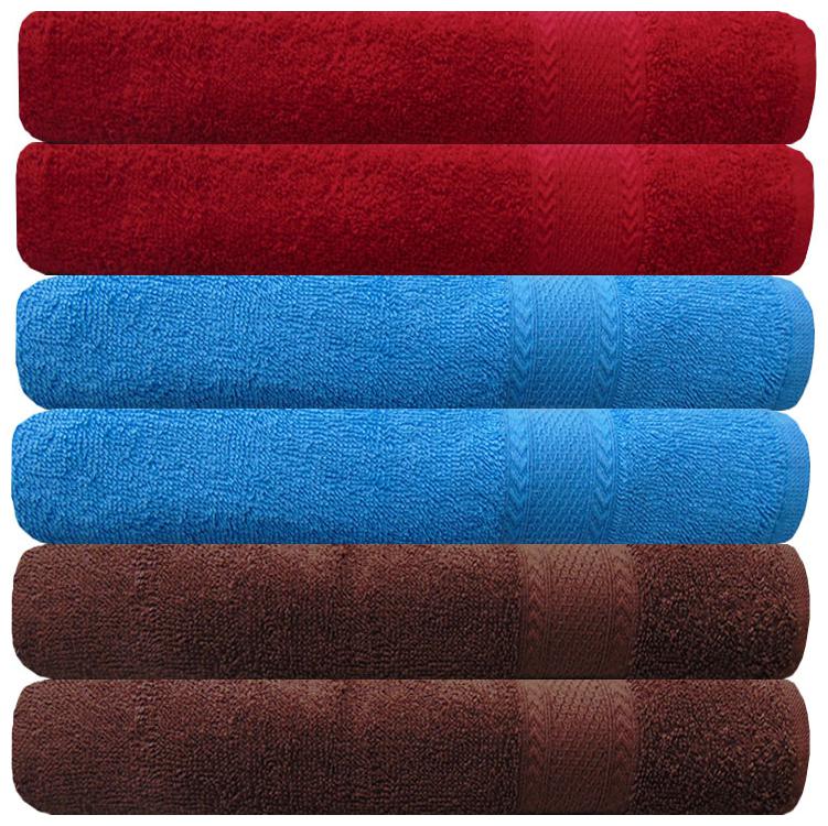 

Akin 450 GSM Cotton Hand Towel ( 6 Pieces Assorted )