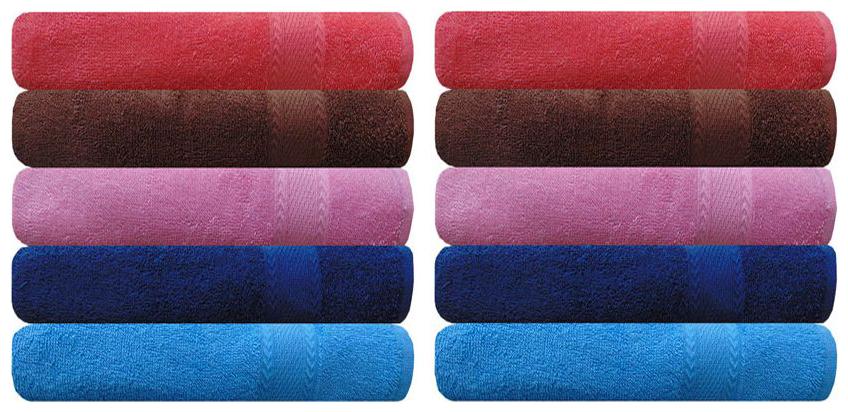 

Akin 500 GSM Cotton Hand Towel ( 10 Pieces Assorted )