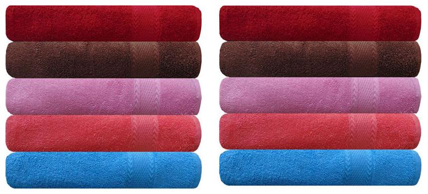 

Akin 500 GSM Cotton Hand Towel ( 10 Pieces Assorted )