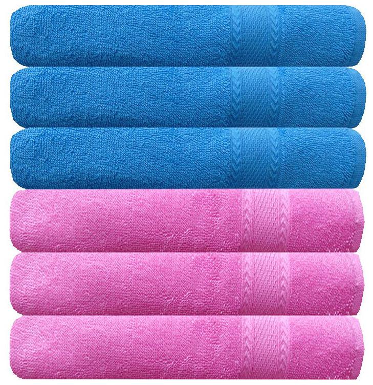 

Akin 500 GSM Cotton Hand Towel ( 6 Pieces Blue )