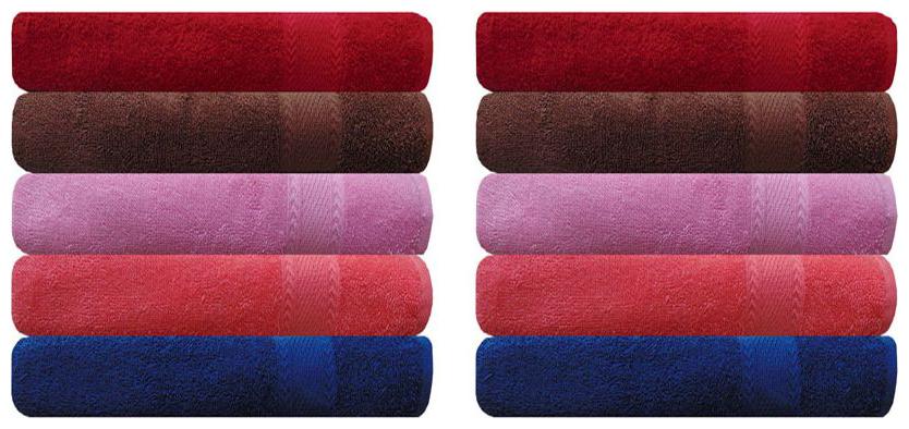 

Akin 500 GSM Cotton Hand Towel ( 10 Pieces Assorted )