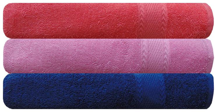 

Akin 450 GSM Cotton Bath Towel ( 3 Pieces Assorted )