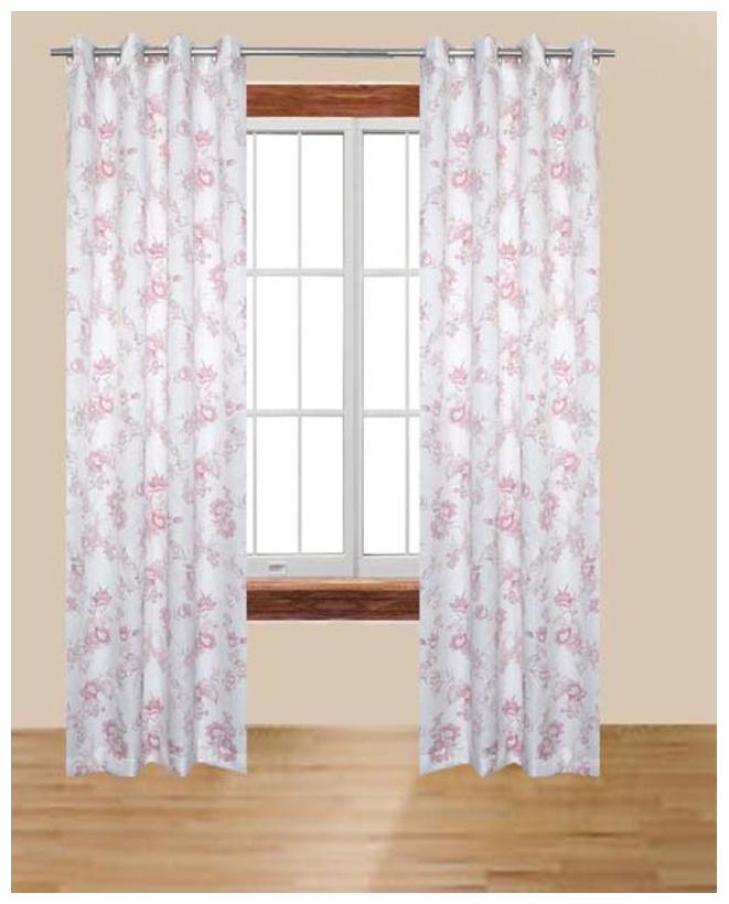 

Alagh Fashions Polyester Door Curtain 212 cm (6 8ft) Pack of 2 (Printed Multicolor)