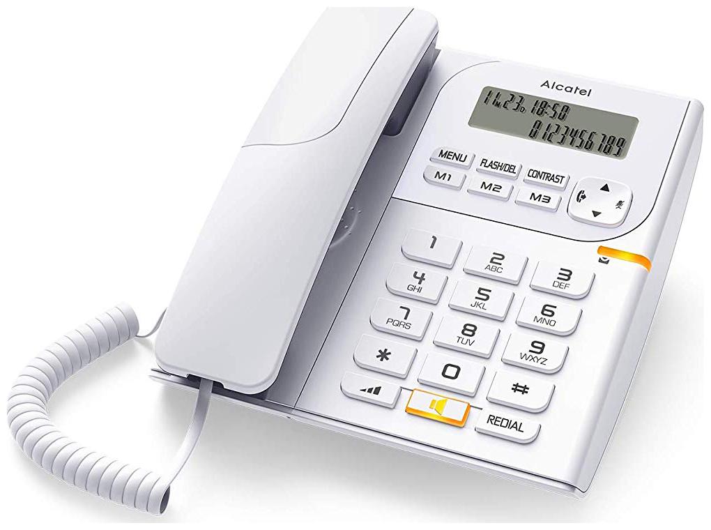 

Alcatel T-58 Corded Landline Phone with Caller ID and Speaker with Attractive Design