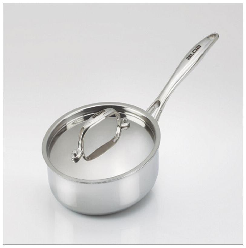 

Alda Induction Friendly Tri Ply Stainless Steel Saute Pan with Lid - 22 cm