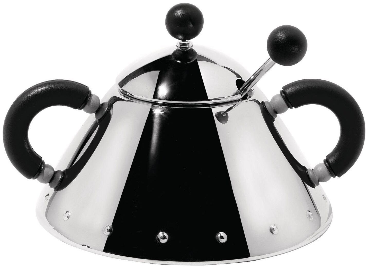 

Alessi Sugar Bowl with Spoon