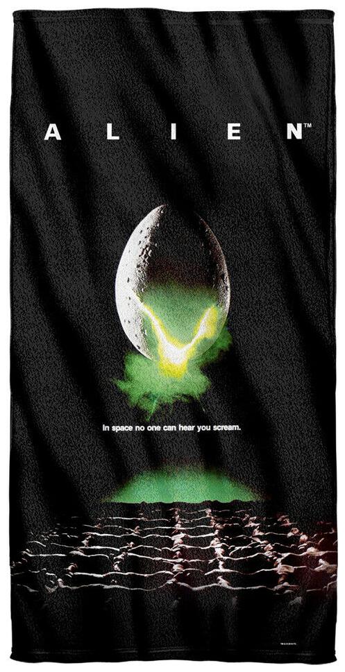 

Alien Poster Licensed Beach Towel 60in by 30in