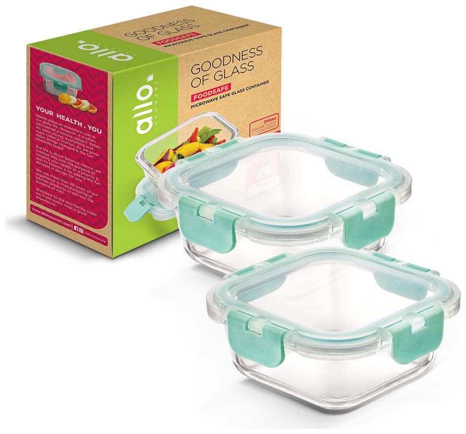 

ALLO Green Lunch box ( Set of 1 620 ml )